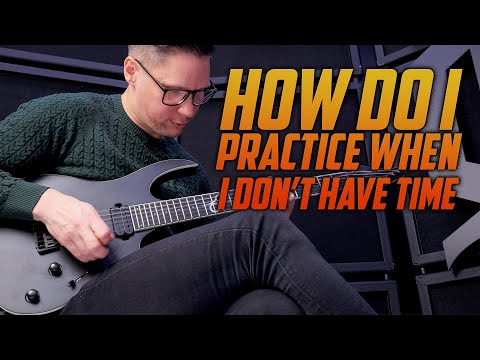 WHAT SHOULD I PRACTICE IF I DON'T HAVE TIME - Guitar Lesson With Jon Björk