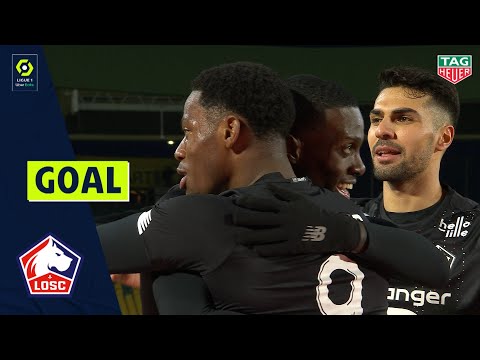 Goal Jonathan Christian DAVID (84' - LOSC LILLE) FC NANTES - LOSC LILLE (0-2) 20/21