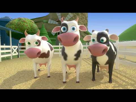 La Vaca lola 🐄 Videos para niños - Canciones Infantiles del Rancho 🐄