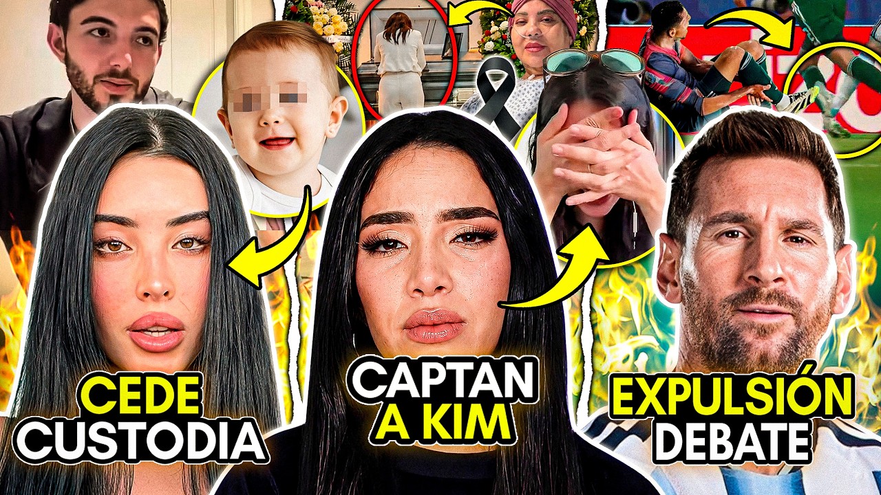 KIM LOAIZA captada! FUNERAL! MESSI en POLÉMICA! PROHÍBEN REDES a ADOLESCENTES! Youtuber CEDE BEBÉ!