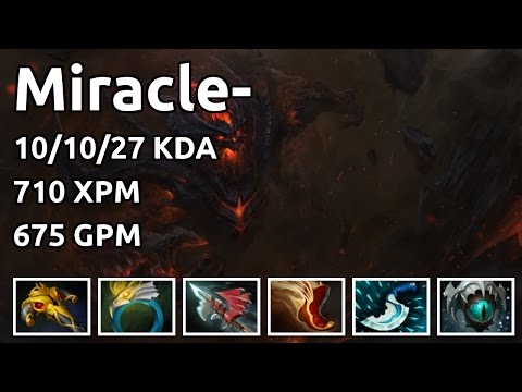 Dota 2 Miracle- - Shadow Fiend highlights - Game 2874209461