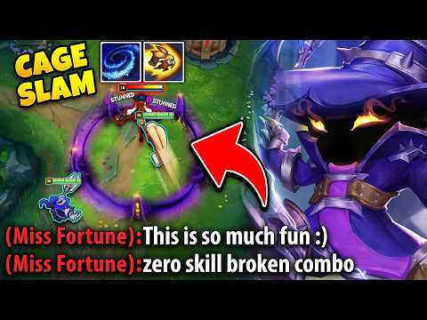 This bot lane combo will 100% tilt the enemies (THE CAGE SLAM COMBO)