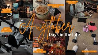 Days in the Life | fall baking, homemade coffee syrups, workouts and more