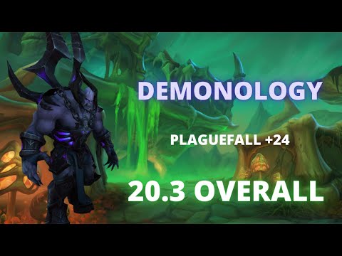 Shadowlands 9.2 Demonology Warlock Plaguefall +24