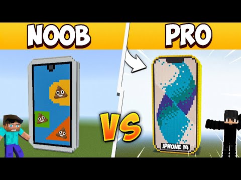 NOOB vs PRO: IPHONE BUILD CHALLENGE with @ProBoiz95