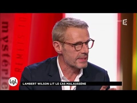 Lambert Wilson lit «Le cas Malaussène»