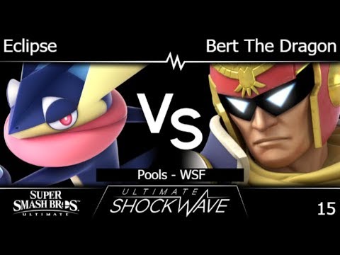 USW 15 - Eclipse (Greninja) vs Bert The Dragon (C Falcon) Pools - WSF - SSBU