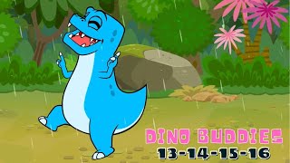 Toddler learning videos | Dino Buddies | 13-14-15-16