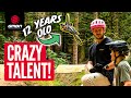 This 12 Year Old Mountain Biker Is Crazy Good!