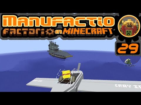 Jim in Manufactio Minecraft E29 - Airplanes and Battleships