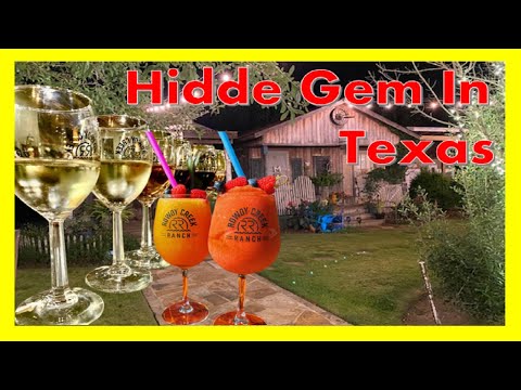 Hidden Gem in Texas: Rowdy Creek Ranch | Wine Tasting, Cabins, Live Music & Steaks