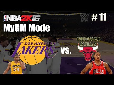 NBA 2K16 Lakers MyGM - Derrick Rose Is Unstoppable? - Ep.11