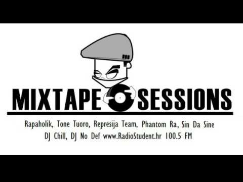Mixtape Sessions fristajl - Rapaholik, Tone Tuoro, Represija Team, Phantom Ra, Sin Da Sine