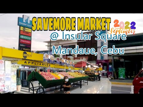 O que há dentro do mercado SaveMore? @ Insular Square Mall, Mandaue