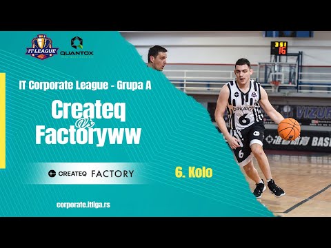 18.12.2022 IT CORPORATE LIGA Grupa A 11:00 CREATEQ - FACTORYWW