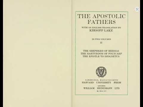 The Martyrdom of Polycarp (Modern Pronunciation)