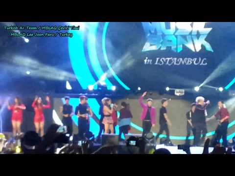 130907 [Fancam] MBLAQ @Music Bank in Istanbul Ending