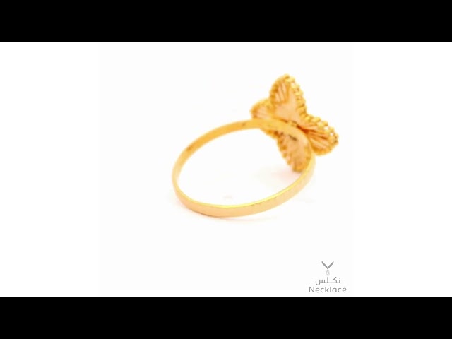 خاتم ذهب عيار 21 (RN.5476)