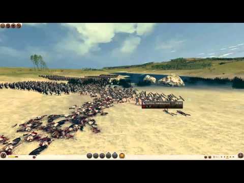 Rome Total War 2 Massive Battles   4,800 Archers vs 6,500 Melee Massacre Ultra 1080p
