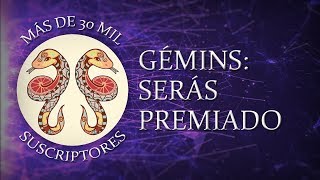 GEMINIS -SERAS PREMIADO- Taróscopo semanal, 5ta semana de Enero