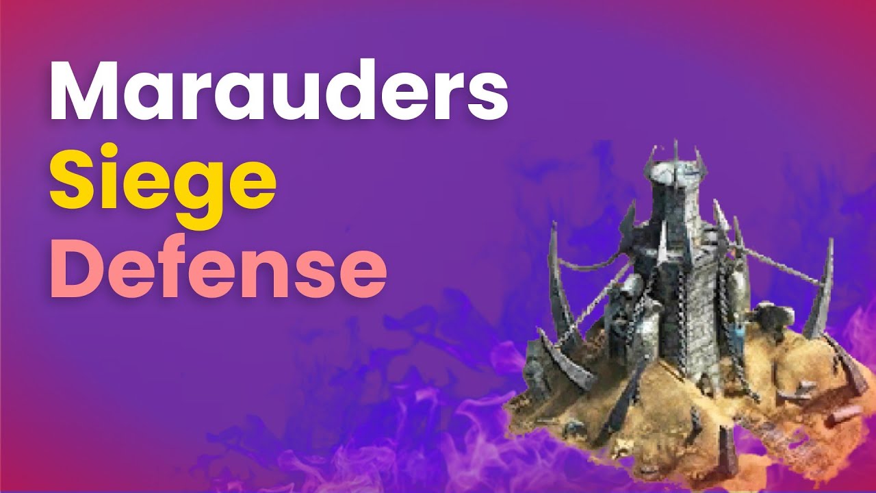 Marauder Siege Defense - Rise of Castles