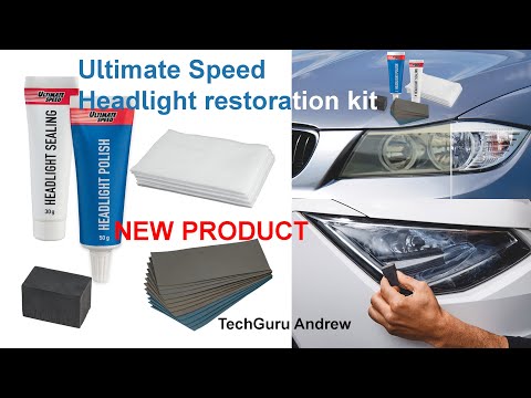 Ultimate Speed Headlight restoration kit NEW PRODUCT