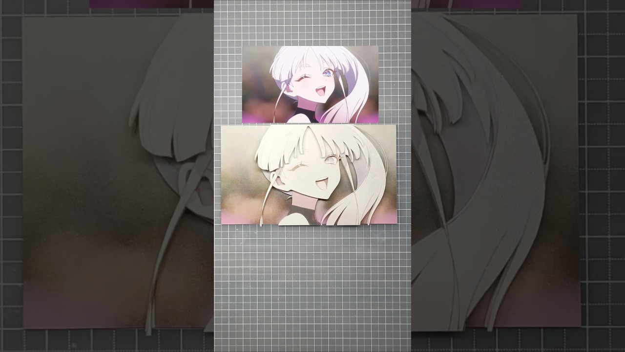 今話題の「超かぐや姫！」を切ってみました！✨️ #shorts #超かぐや姫 #シャドーボックス #stopmotion