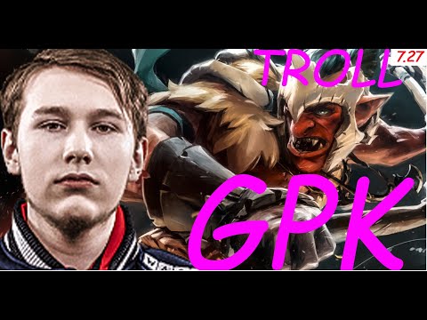 🔴GamePlay Dota 2 Gambit.gpk TrollWarlord 7.27