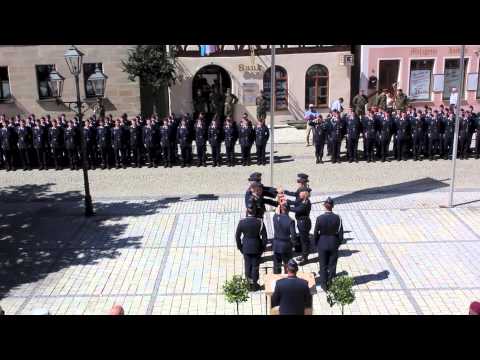 Gelöbnis im Rahmen des Heimatfestes in Heideck
