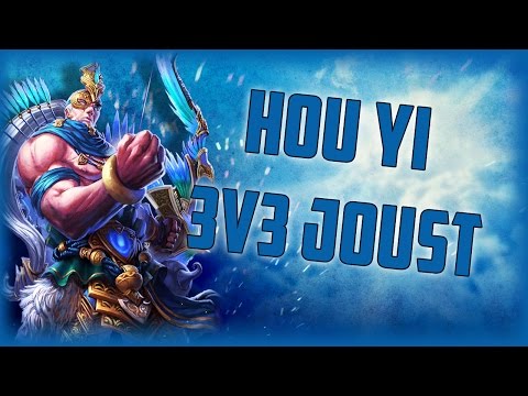 Hou Yi Ranked 3v3 Joust: Playing 3 of the top 10 ranked players - Smite - Weak3n