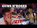 Golden Buzzer: All The Judges cry when he heard the song guns n' roses with an extraordinary voice