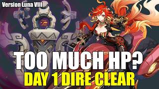 THIS NATLAN BOSS IS ANNOYING - DAY 1 DIRE CLEAR
