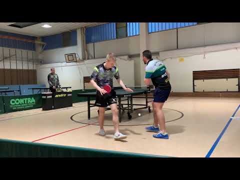 Tischtennis Sachsenliga 2019/20: SG Clara Zetkin Leipzig - TTC Holzhausen II (Rückrunde)