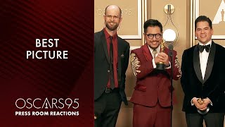 Best Picture | Everything Everywhere All At Once | Oscars95 Press Room Speech