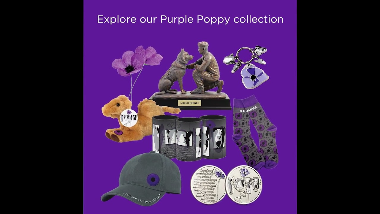 Purple Poppy Collections | Military Shop | AWAMO