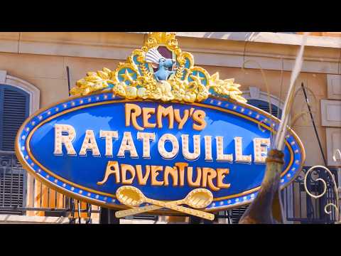 [4K] Remy's Ratatouille Adventure - EPCOT - Ride POVs | 4K 60FPS