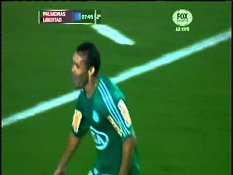 Gol de Charles - Palmeiras 1 x 0 Libertad - Taça Libertadores 2013