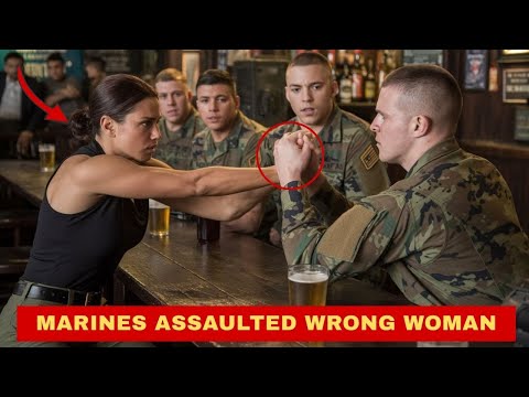 Marine Attacked Her in a Bar — Not Knowing She is an Undercover Special Forces Operator