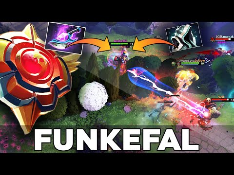 Funkefal BEST Tinker in Dota 2 - Road to GRANDMASTER TIER with Arcane Blink