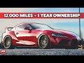 Should You Buy One 12 000 Mile Daily Driven MKV Supra Review A90 Launch Edition