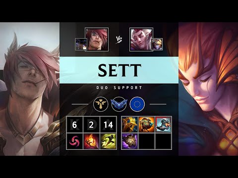 Sett Support vs Rakan - EUW Diamond Patch 25.07