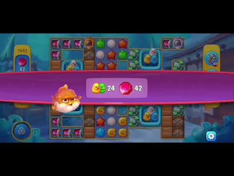 Fishdom 7642 Hard Level - NO 💣🧨💥