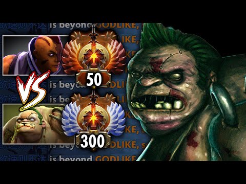 7000MMR Pudge vs 9000 MMR Antimage!! - EPIC BATTLE UNEXPECTED Comeback!! | Genius Pudge