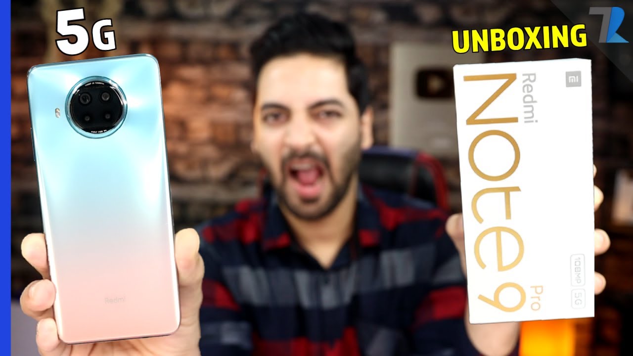 Redmi Note 9 Pro 5G🔥 - Unboxing & First Impressions😍 | SD 750G | 108MP Camera😲| 120Hz Display