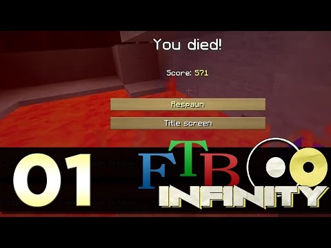 Minecraft Mods - FTB Infinity Evolved E01: Death To... My Tinkers Tools (Ryotcraft Modded)