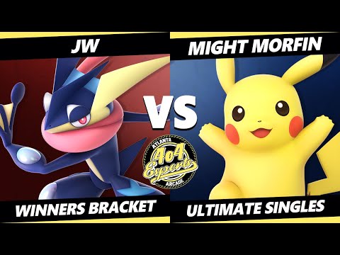 4o4 Smash Night 61 - JW (Greninja) Vs. Might Morfin (Pikachu) SSBU Ultimate Tournament