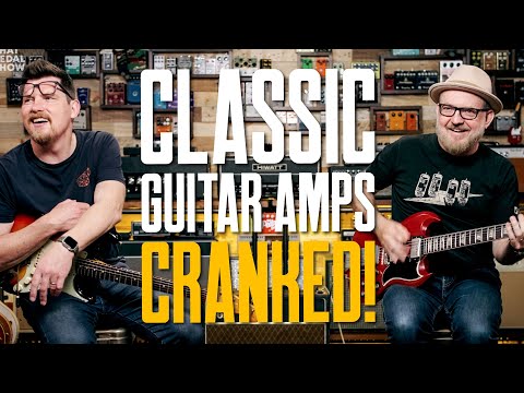 Fender, Vox & Marshall Overdrive Tones? Classic Vintage Guitar Amps CRANKED!