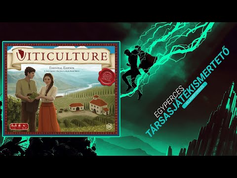 Egyperces társasjátékismertető | #112. Viticulture - Game-Obscura