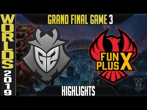 G2 vs FPX Highlights Game 3 | Worlds 2019 Grand-Final | G2 Esports vs FunPlus Phoenix G3