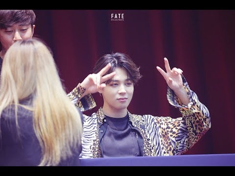 [ V & Jimin BTS] 180527 BTS 'Cute moment' in Aladdin Fansign 방탄소년단